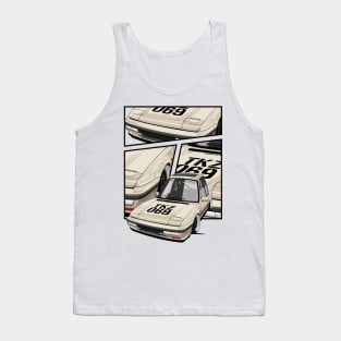 Honda Prelude III 3 Gen Stance Static Camber Classic Tank Top